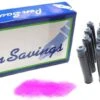 24 Standard International Short Fountain Pen Ink Cartridges, Rose Pink