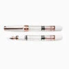TWSBI Diamond 580 Rose Gold II Fountain Pen, White -Best Office Supplie Shop 580RGwhiteV2