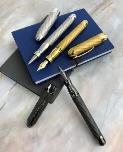 Pineider Matrix Jewelers Limited Edition Sterling Silver Rollerball Pen, Yellow Gold Plated 7 Pineider Matrix Jewelers Limited Edition Sterling Silver Rollerball Pen, Yellow Gold Plated -Best Office Supplie Shop 5ecbe83a c971 574f 82ed e19998ef6eda