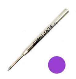 Caran D'Ache Goliath Ballpoint Pen Refill, Violet Medium