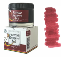Private Reserve Fountain Pen Ink Bottle, 60ml, Burgundy Mist
