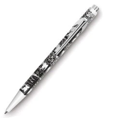 Caran D'Ache 849 Cut Up Paper Ballpoint Pen, Brand New, #849.254