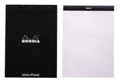 Rhodia No. 18 Notepad - Black, Dot Grid - 8x11