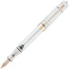 Stipula Suprema Nuda Limited Edition Fountain Pen, Clear Demo, Rose Gold Trim, Medium 14K Nib -Best Office Supplie Shop ST Suprema Nuda ClearRoseGold FP FS 53342.1574800711