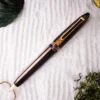 Tibaldi Bononia Seilan Purple Resin Ballpoint Pen, Gold Trim 1 Tibaldi Bononia Seilan Purple Resin Ballpoint Pen, Gold Trim -Best Office Supplie Shop TBPUBP