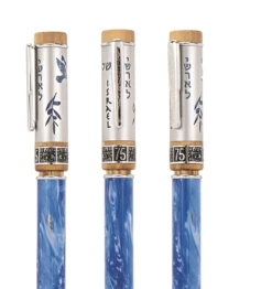 Conklin Israel 75th Anniversary Limited Edition Fountain Pen & Ink Bottle Set, Solid Gold Nib -Best Office Supplie Shop c3ae7ad2 81dd 56c1 8eb2 8ed9fe4a882b