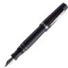 Maiora Aventus Lapillo Fountain Pen, Matte Black & Ruthenium Trim -Best Office Supplie Shop laqp
