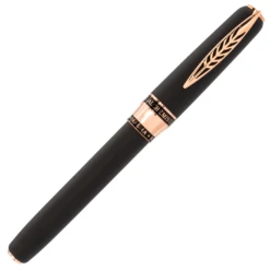 Pineider Alchemist Zeolite Fountain Pen, Stromboli Black, Medium 14K Nib -Best Office Supplie Shop stromboli14k2 19a1db2c 2e69 48c3 8a76 c8da2568f4fd