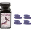 Noodlers Fountain Pen Ink Bottle - Purple Martin