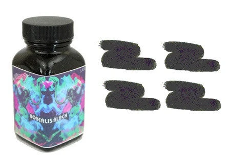 Noodlers Fountain Pen Ink Bottle - Borealis Black 3 Noodlers Fountain Pen Ink Bottle - Borealis Black